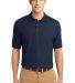Port Authority Silk Touch153 Polo K500 in Navy front view