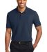 Port Authority Stain Resistant Polo K510 in Navy front view