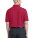 Port Authority Horizonal Texture Polo K514 Rich Red back view