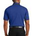 Port Authority Dry Zone153 Colorblock Ottoman Polo in Royal/black back view