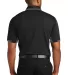 Port Authority Dry Zone153 Colorblock Ottoman Polo Black/Iron Gry back view