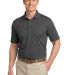 Port Authority Tech Pique Polo K527 in Grey smoke front view