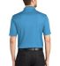 Port Authority Performance Fine Jacquard Polo K528 in Ocean blue back view