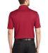Port Authority Performance Fine Jacquard Polo K528 in Rich red back view