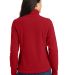 Port Authority Ladies Value Fleece Jacket L217 in True red back view