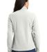 Port Authority Ladies Value Fleece Jacket L217 in Winter white back view