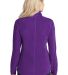 Port Authority Ladies Microfleece Jacket L223 in Amethyst purpl back view