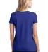 Fruit of the Loom Ladies Heavy Cotton HD153 100 Co Royal back view