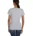 Fruit of the Loom Ladies Heavy Cotton HD153 100 Co Athletic Heather back view