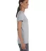 Fruit of the Loom Ladies Heavy Cotton HD153 100 Co Athletic Heather side view
