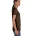 Fruit of the Loom Ladies Heavy Cotton HD153 100 Co Chocolate side view