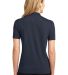 Port Authority Ladies Rapid Dry153 Polo L455 in Classic navy back view