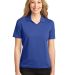 Port Authority Ladies Rapid Dry153 Polo L455 in Royal front view