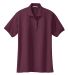 Port Authority L500 Ladies Silk Touch Polo  in Maroon frontFlat view