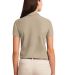 Port Authority Ladies Silk Touch153 Polo L500 in Stone back view