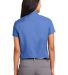 Port Authority Ladies Short Sleeve Easy Care Shirt in Ultramarne blu back view