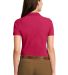 Port Authority Ladies Stain Resistant Polo L510 in Red back view
