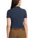 Port Authority Ladies Stain Resistant Polo L510 Navy back view