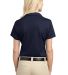 Port Authority Ladies Tech Pique Polo L527 in Dark navy back view