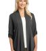 Port Authority Ladies Concept Shrug L543 in Grey smoke front view