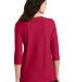 Port Authority Ladies Silk Touch153 Maternity 34 S in Red back view