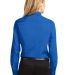 Port Authority Ladies Long Sleeve Easy Care Shirt  in Strong blue back view