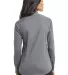 Port Authority Ladies Tonal Pattern Easy Care Shir Grey back view