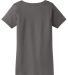 Port Authority Ladies Concept V Neck Tee LM1002 in Pewter grey back view