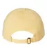 Valucap VC300 Adult Washed Dad Hat Butter back view