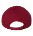 Valucap VC300 Adult Washed Dad Hat Cardinal back view