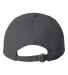 Valucap VC300 Adult Washed Dad Hat Charcoal back view