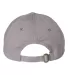Valucap VC300 Adult Washed Dad Hat Grey back view