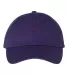 Valucap VC300 Adult Washed Dad Hat Purple front view