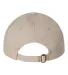 Valucap VC300 Adult Washed Dad Hat Stone back view