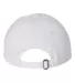 Valucap VC300 Adult Washed Dad Hat White back view