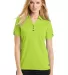 OGIO Glam Polo LOG105 Shock Green front view
