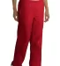Sport Tek Ladies 5 in 1 Performance Straight Leg W Red front view