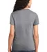 Port & Company Ladies Essential T Shirt LPC61 in Ath heather back view