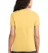 Port & Company Ladies Essential T Shirt LPC61 in Daffodil yelow back view