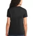 Port & Company Ladies Essential T Shirt LPC61 in Jet black back view