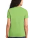 Port & Company Ladies Essential T Shirt LPC61 in Lime back view
