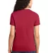 Port & Company Ladies Essential T Shirt LPC61 in Red back view