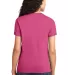 Port & Company Ladies Essential T Shirt LPC61 in Sangria back view
