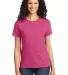 Port & Company Ladies Essential T Shirt LPC61 in Sangria front view
