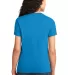 Port & Company Ladies Essential T Shirt LPC61 in Sapphire back view
