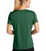 Sport Tek Ladies Competitor153 Tee LST350 in Forest green back view
