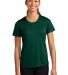 Sport Tek Ladies Competitor153 Tee LST350 in Forest green front view