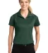 Sport Tek Ladies Micropique Sport Wick Polo LST650 in Forest green front view
