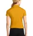 Sport Tek Ladies Micropique Sport Wick Polo LST650 in Gold back view