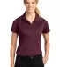 Sport Tek Ladies Micropique Sport Wick Polo LST650 in Maroon front view